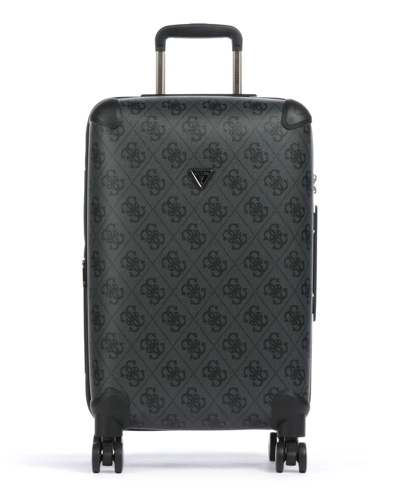 Guess 4-Rollen Trolley Berta Maxi 4G in schwarz Schwarz