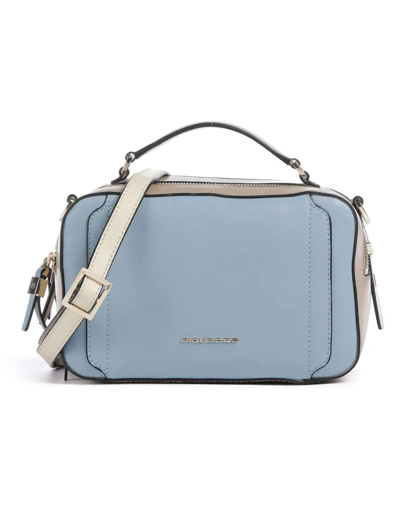 Piquadro Umhängetasche W92 in blau Blau