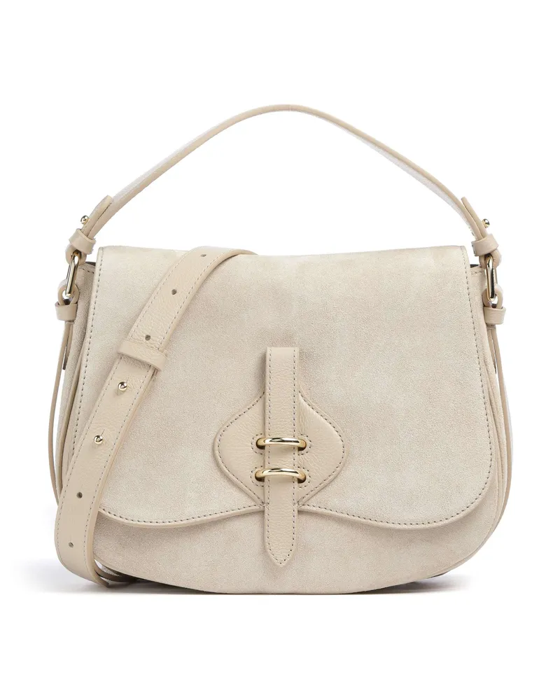 Coccinelle Handtasche Mavery Suede in beige Beige