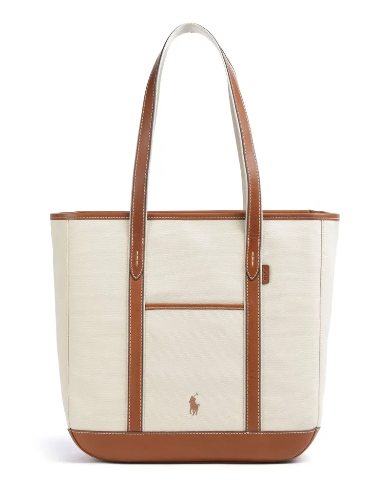 Ralph Lauren Shopper Canvas Medium in beige Beige