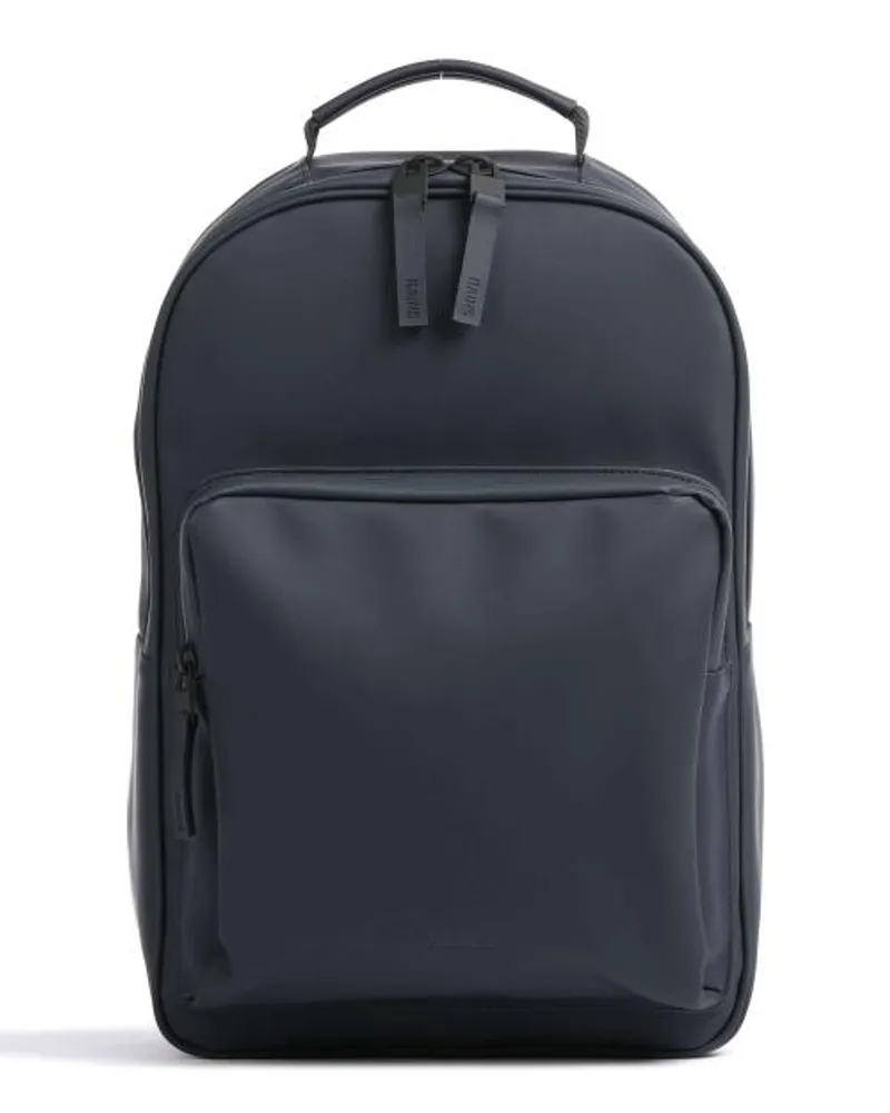 RAINS Book Rucksack navy Blau