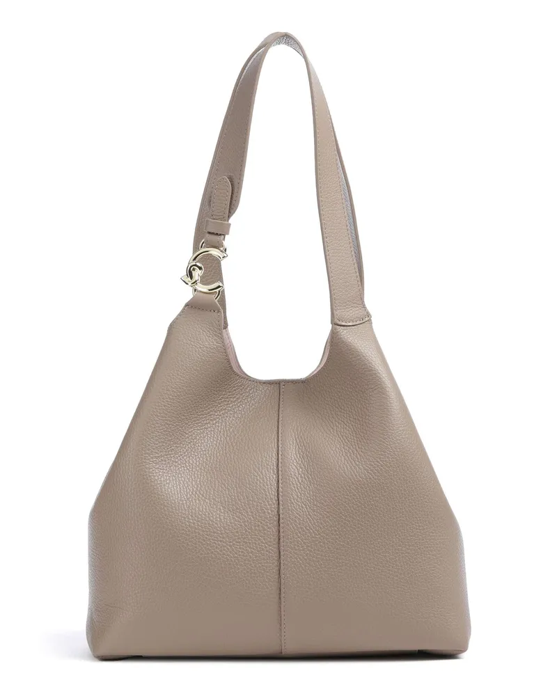 Coccinelle Beuteltasche C-Easy in grau Grau