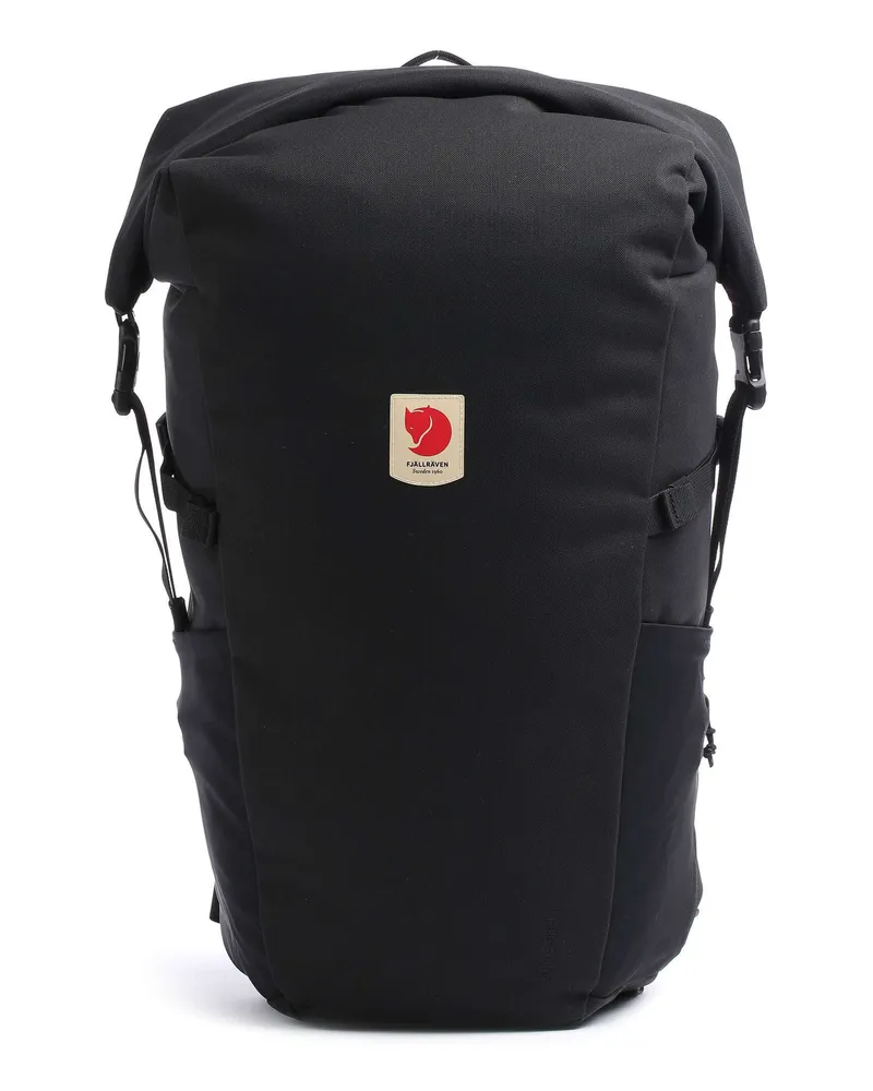 Fjäll Räven Rolltop Rucksack Ulvö 30 in schwarz Schwarz