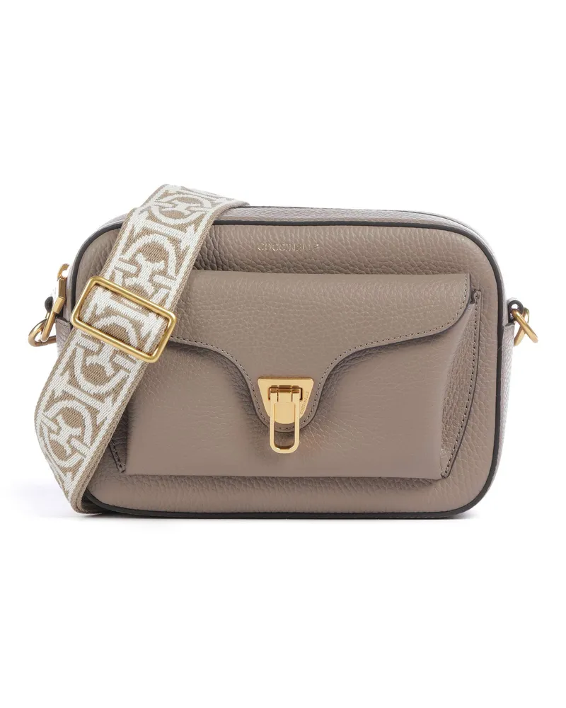 Coccinelle Umhängetasche Beat Soft Ribbon in grau Grau