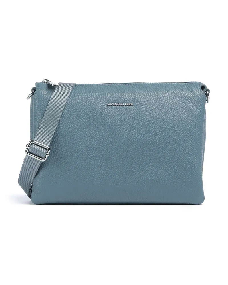 Mandarina Duck Umhängetasche Mellow Leather in blau Blau