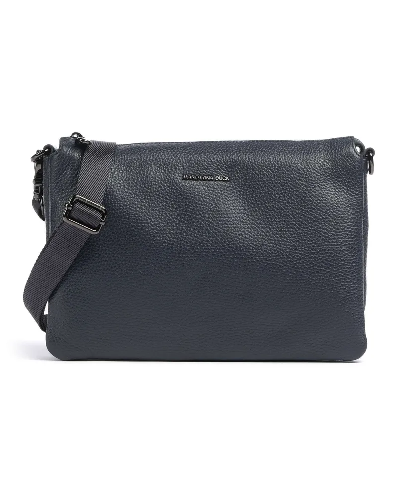 Mandarina Duck Umhängetasche Mellow Leather in blau Blau