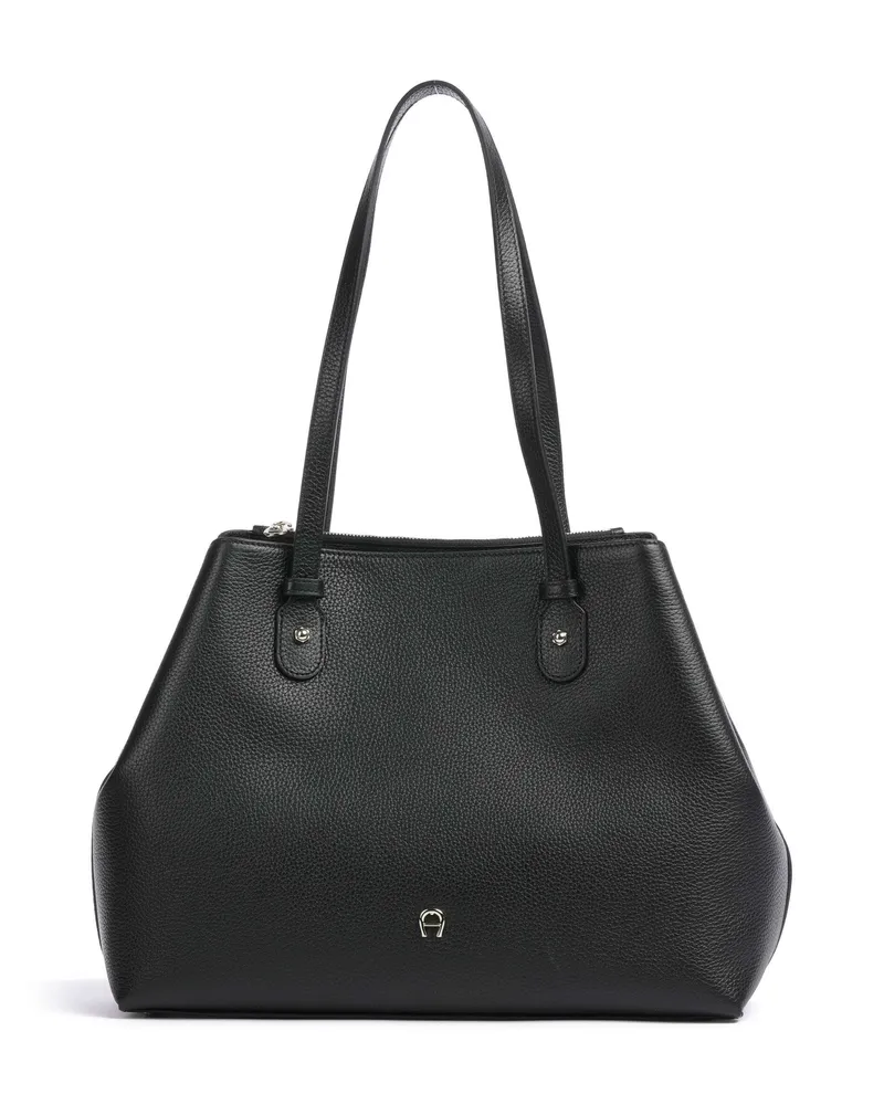 Aigner Shopper Diadora L in schwarz Schwarz