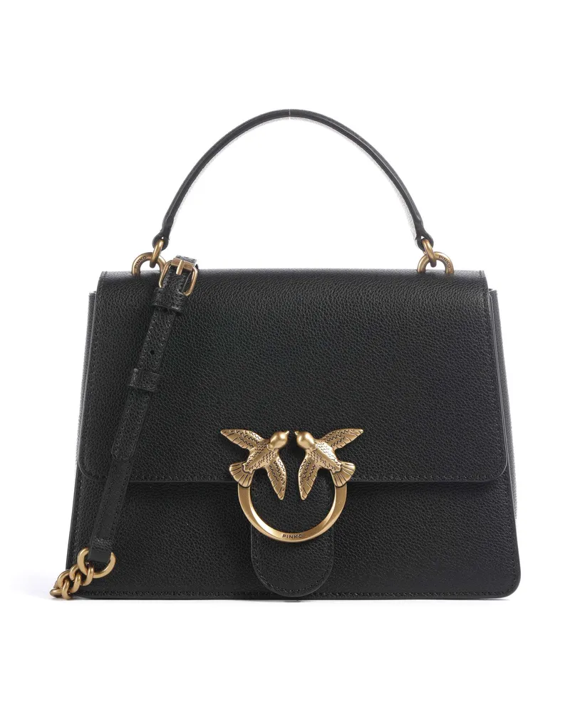Pinko Handtasche Love One Classic in schwarz Schwarz