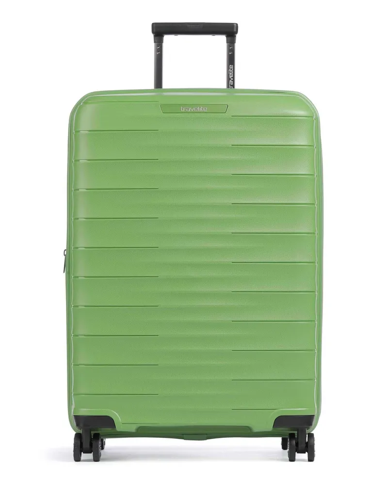 Travelite 4-Rollen Trolley Mooby in grün Grün
