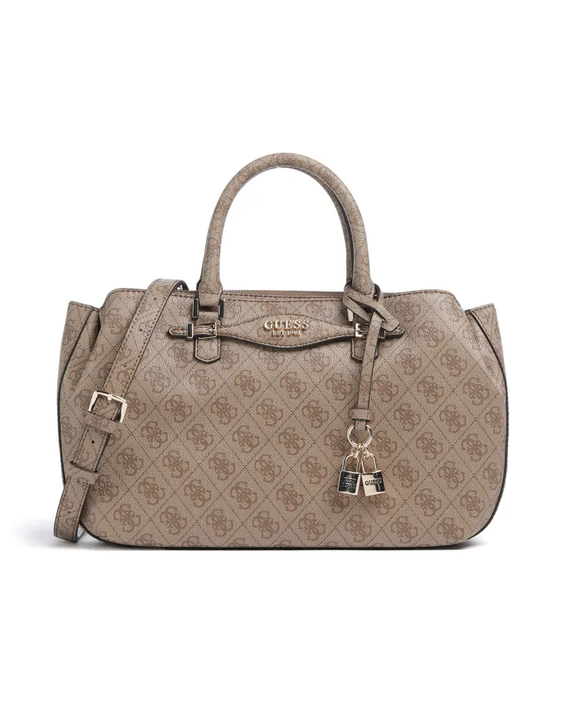 Guess Handtasche Katya 4G Logo in braun Braun
