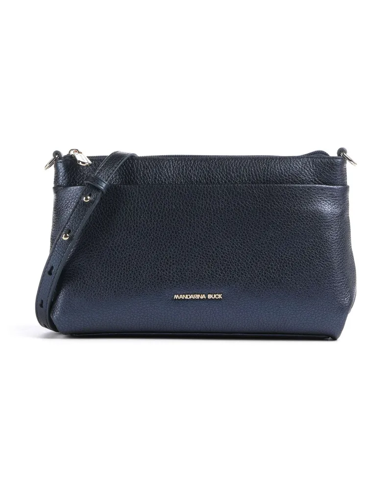 Mandarina Duck Umhängetasche Mellow Metal in blau Blau