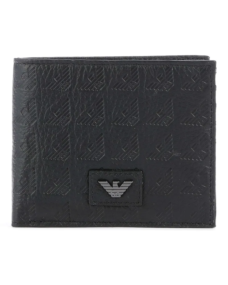 Emporio Armani Geldbörse New Minorca in schwarz Schwarz