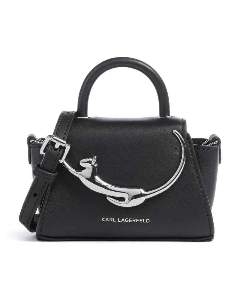 Karl Lagerfeld Umhängetasche Ikon Choupette Mini in schwarz Schwarz