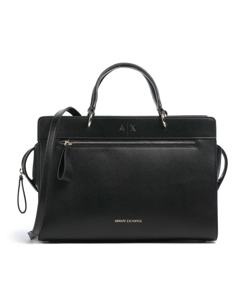 Armani Exchange Handtasche Diane L in schwarz Schwarz