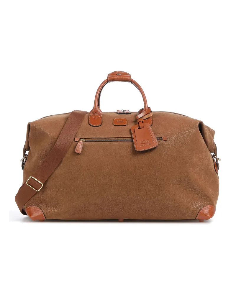 Bric's Weekender Life in braun Braun