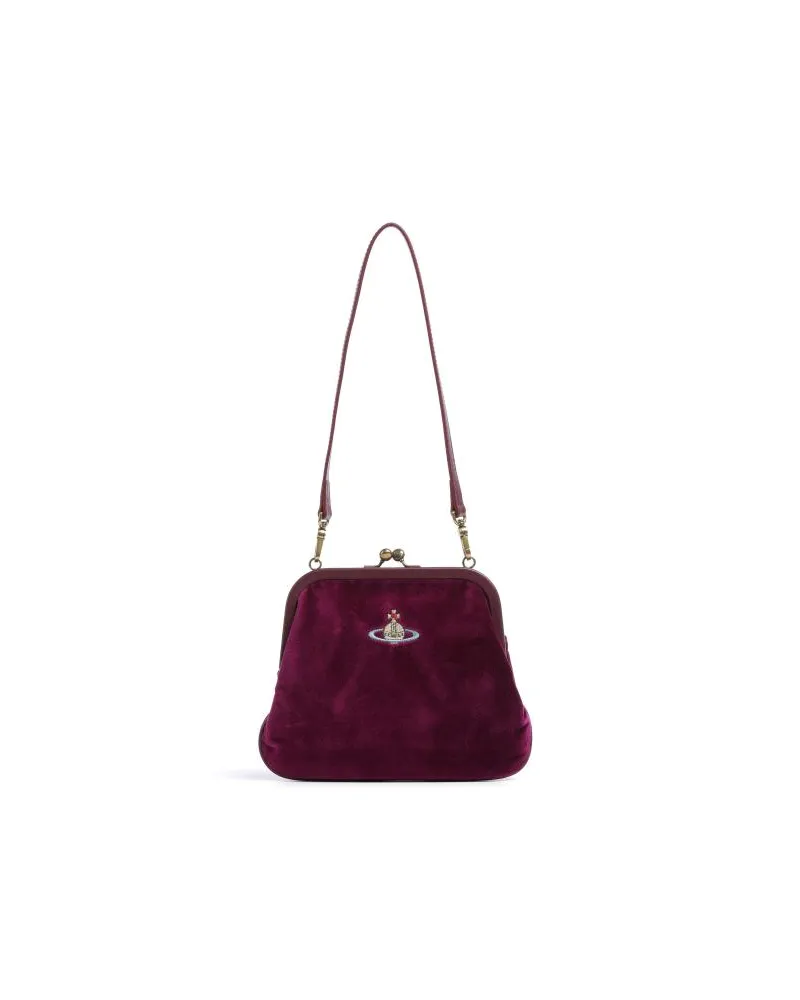 Vivienne Westwood Schultertasche brombeer Violett