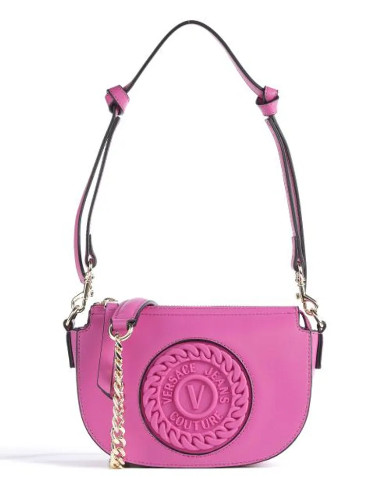 Versace Jeans V-Emblem Schultertasche pink Pink