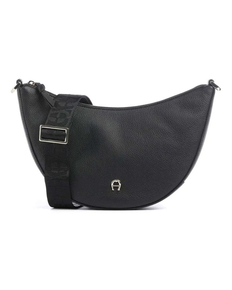 Aigner Umhängetasche Zita S in schwarz Schwarz