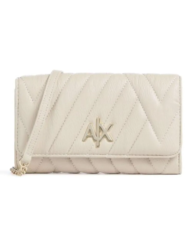 Armani Exchange Umhängetasche elfenbein Beige