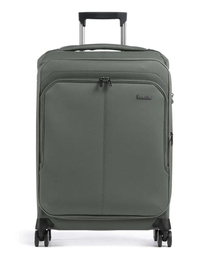 Travelite 4-Rollen Trolley Priima M in oliv Oliv
