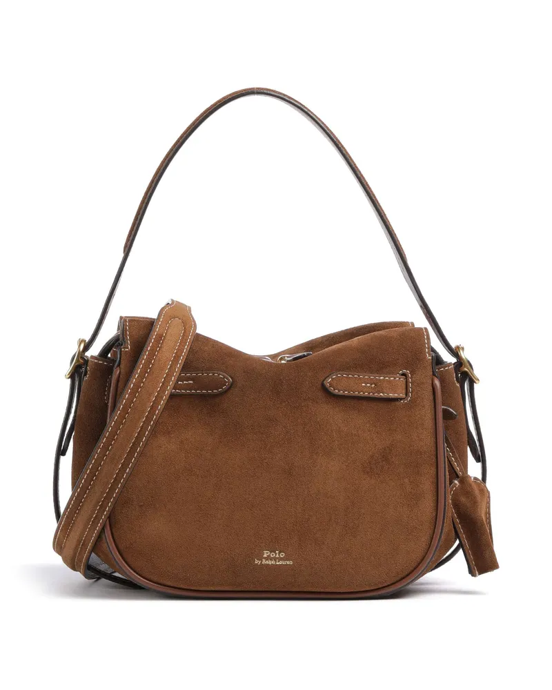 Ralph Lauren Schultertasche ID Collection Small in braun Braun