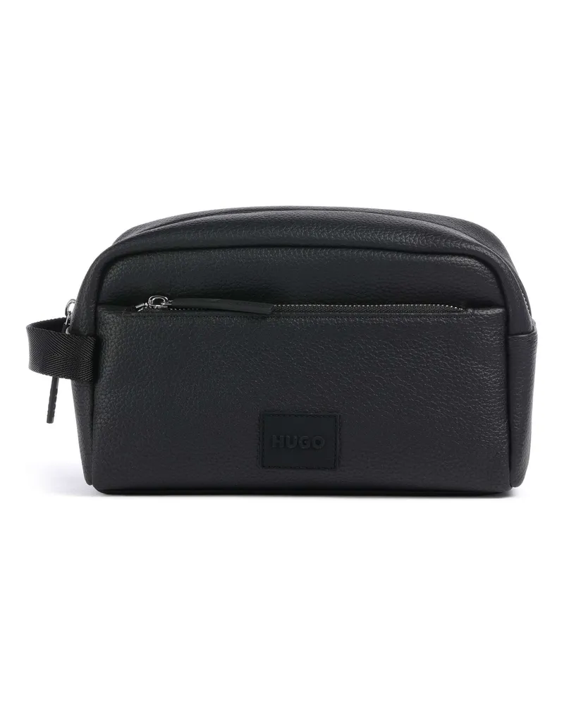 HUGO BOSS Kulturbeutel Ethon 2.0 in schwarz Schwarz
