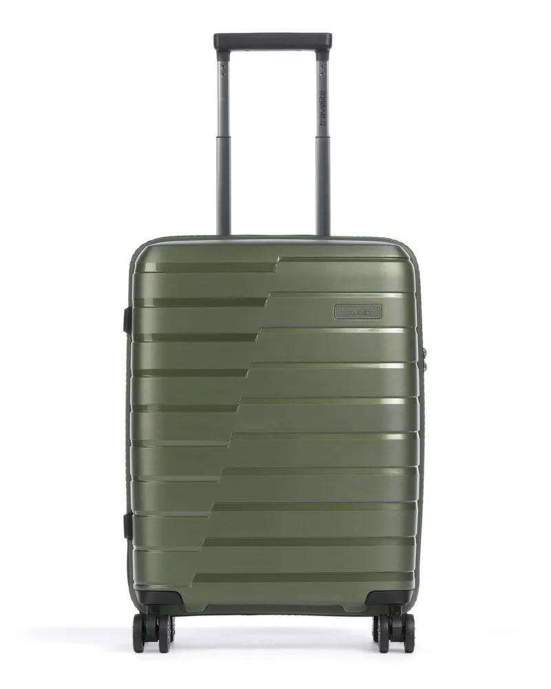 Travelite 4-Rollen Trolley Air Base in oliv Oliv