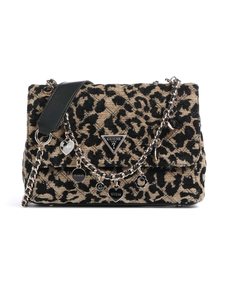 Guess Schultertasche Giully in braun Braun