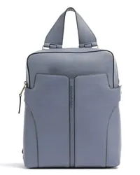 Piquadro Ray Rucksack blaugrau Blau