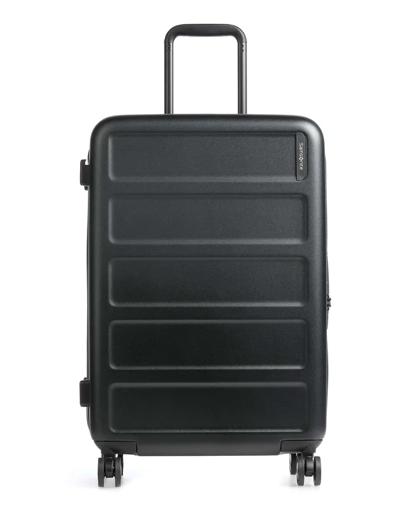 Samsonite 4-Rollen Trolley Quadrix in schwarz Schwarz