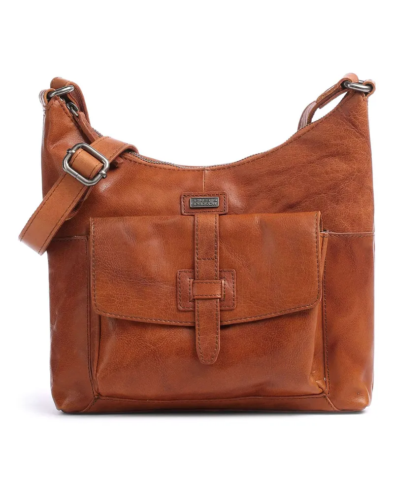 Spikes & Sparrow Beuteltasche Bronco in braun Braun