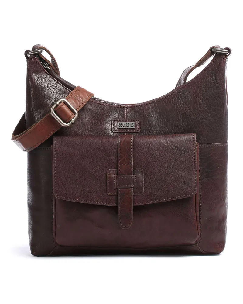 Spikes & Sparrow Beuteltasche Bronco in braun Braun