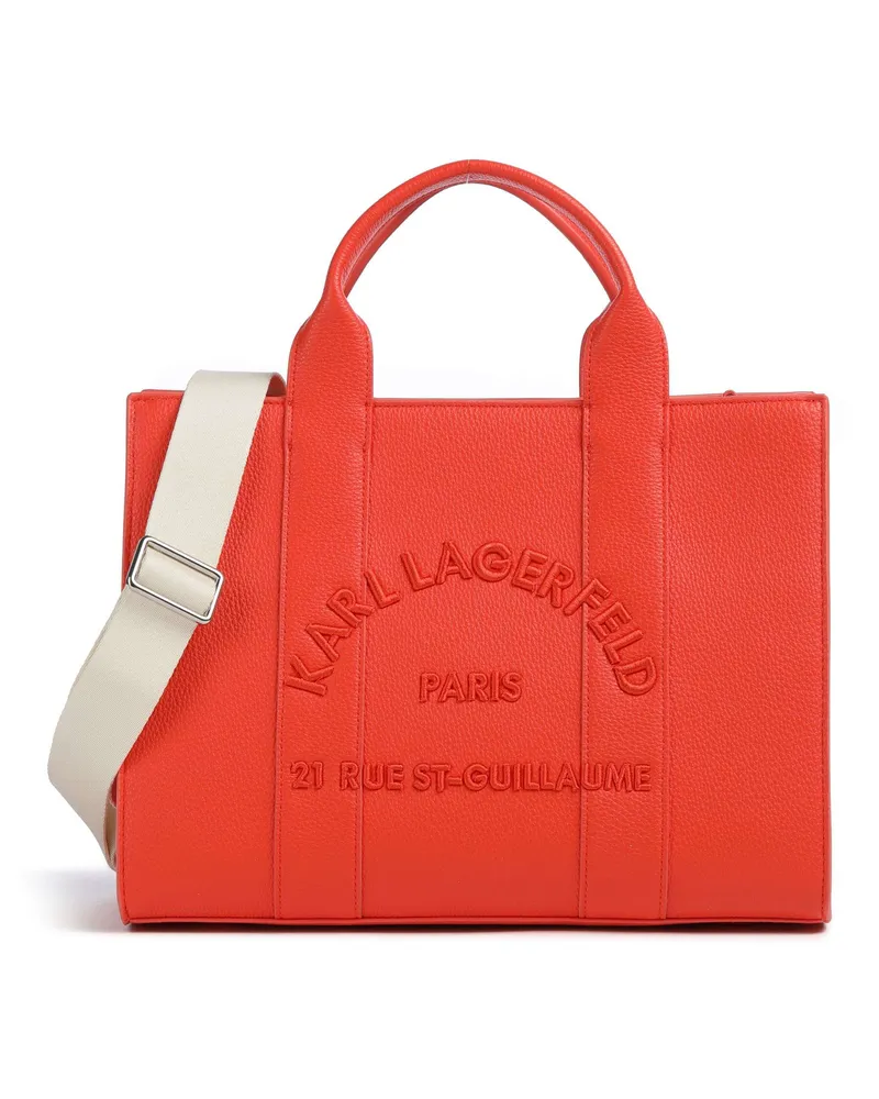Karl Lagerfeld Handtasche K/Rue St Guillaume Medium in rot Rot