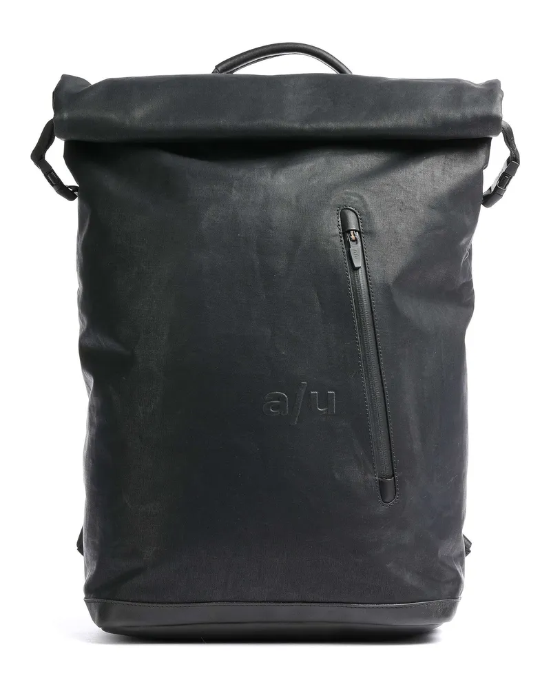 Aunts & Uncles Rolltop Rucksack Japan Matsuyama in schwarz Schwarz