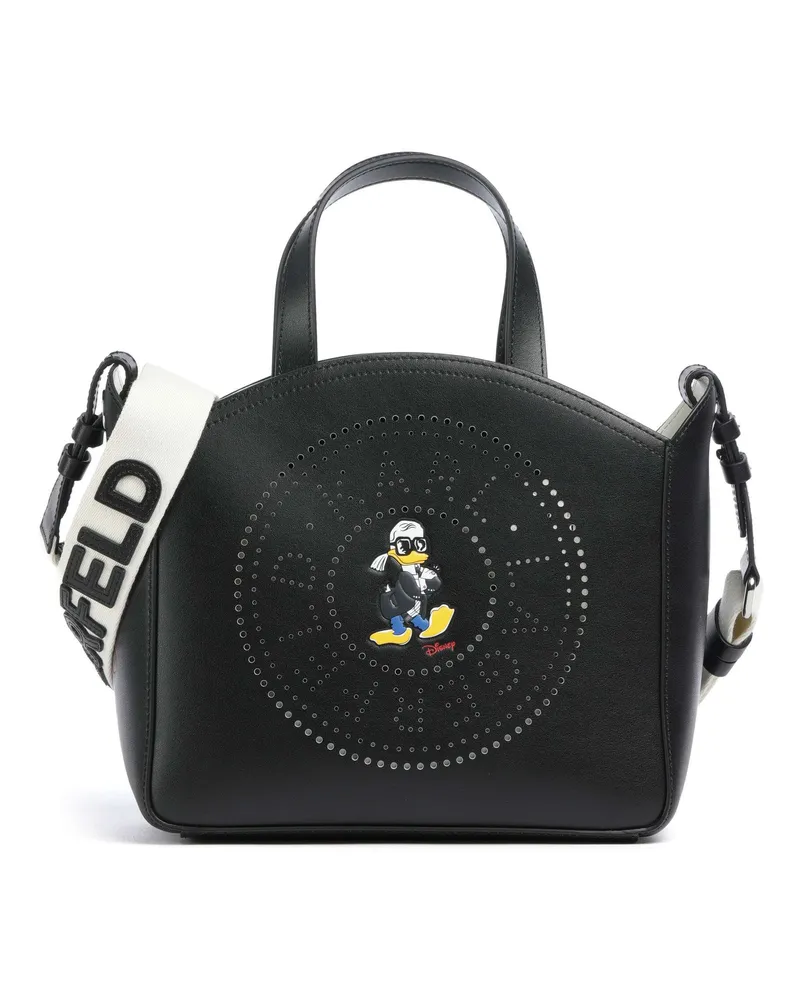 Karl Lagerfeld Handtasche KL x Disney Small in schwarz Schwarz