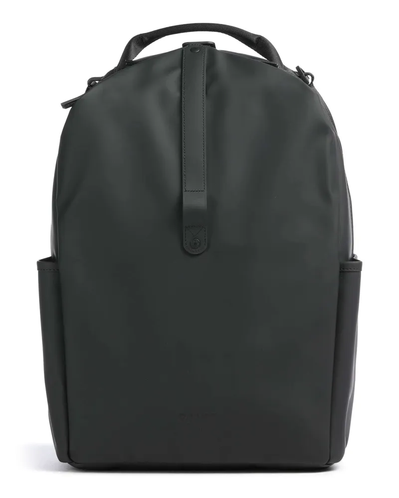 RAINS Rucksack Clip Front in schwarz Schwarz
