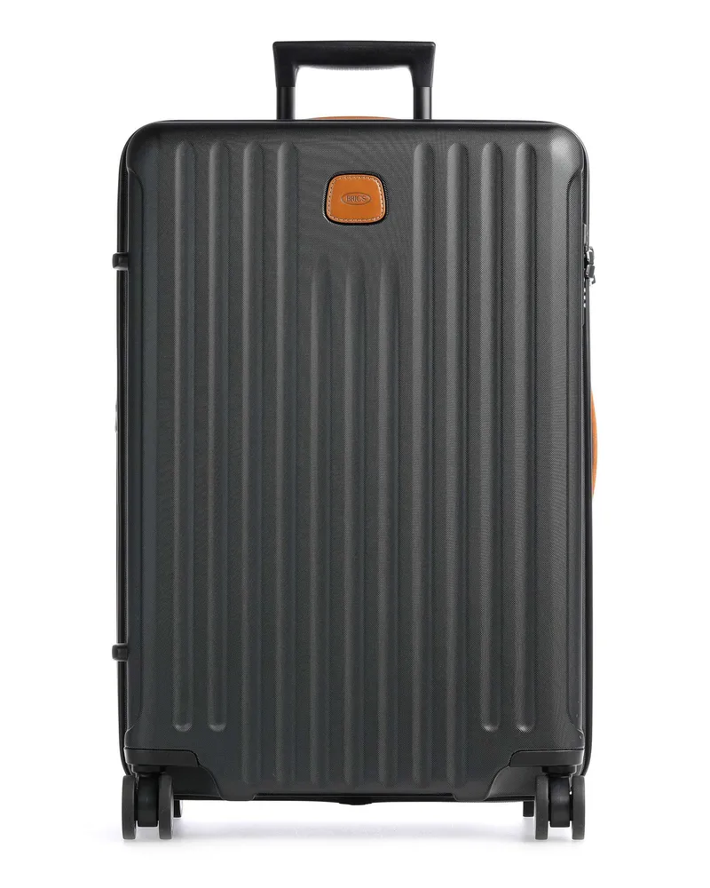 Bric's 4-Rollen Trolley Capri in schwarz Schwarz