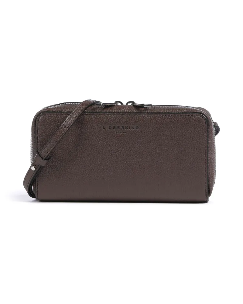 Liebeskind Geldbörse Lou Small Pebble XS in braun Braun