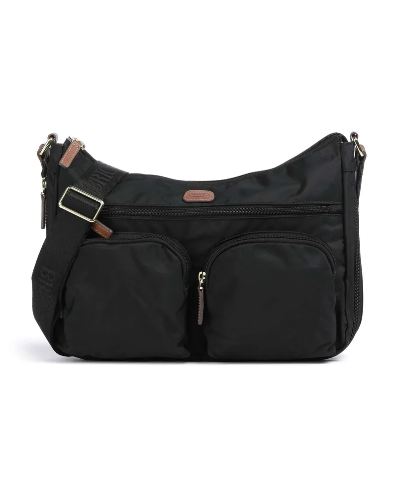 Bric's Schultertasche X-Collection in schwarz Schwarz