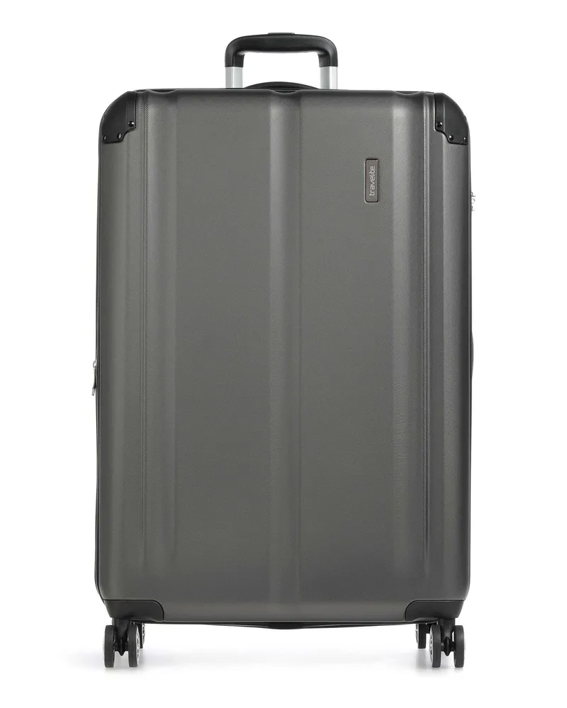 Travelite 4-Rollen Trolley City in schwarz Schwarz
