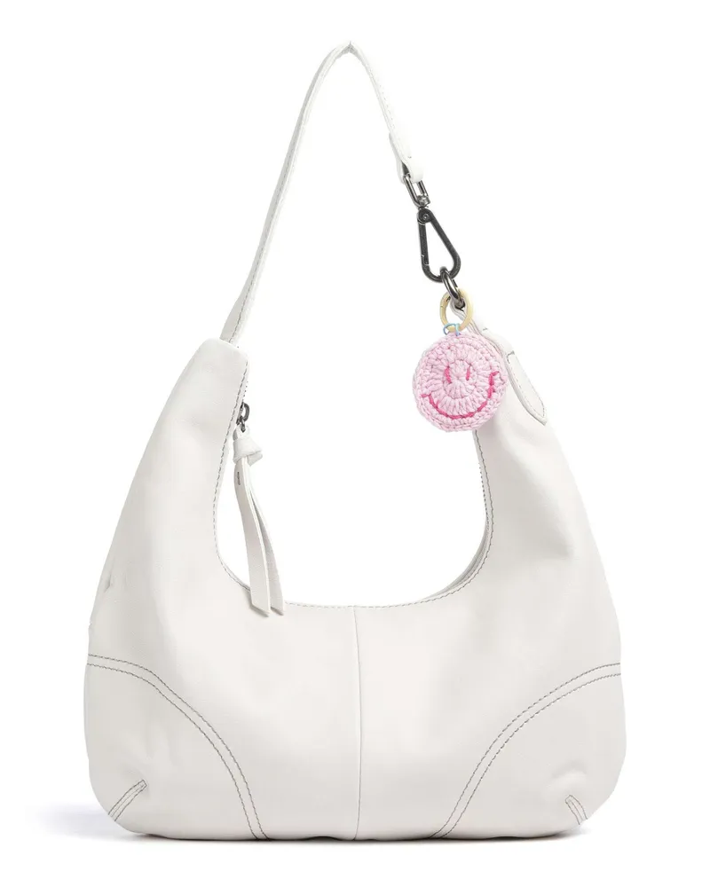 FREDsBRUDER Beuteltasche Take A Smile in elfenbein Beige