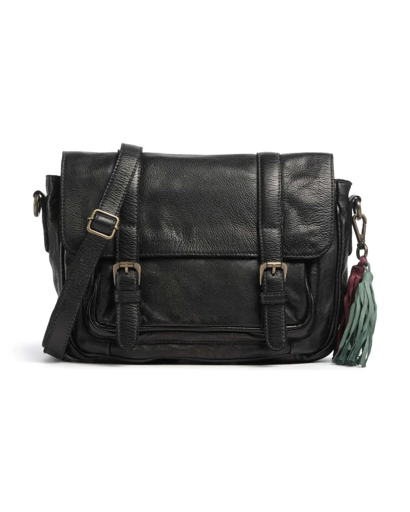Taschendieb Wien Umhängetasche Kaisterstrasse 6 in schwarz Schwarz
