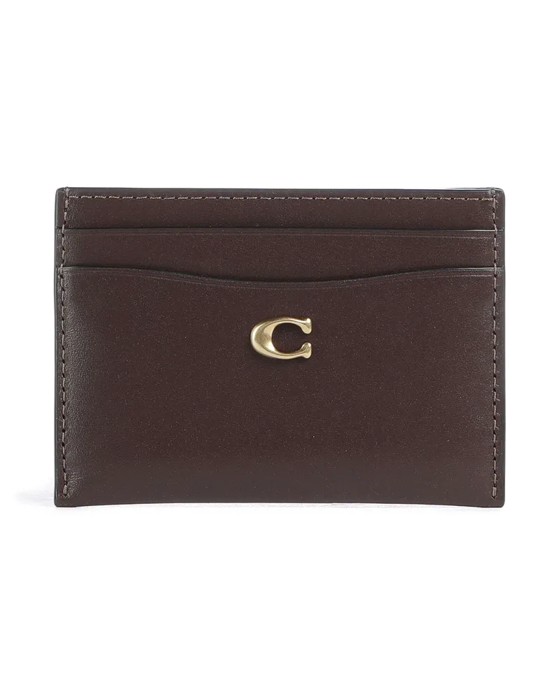 Coach Kreditkartenetui Essential in braun Braun