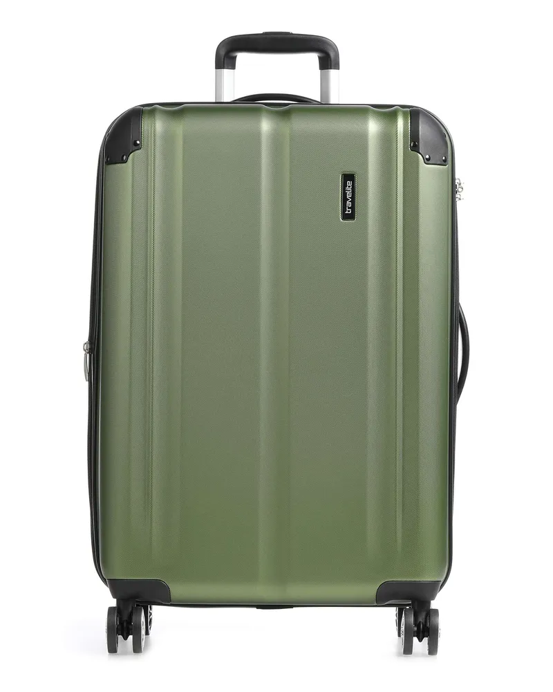 Travelite 4-Rollen Trolley City in grün Grün