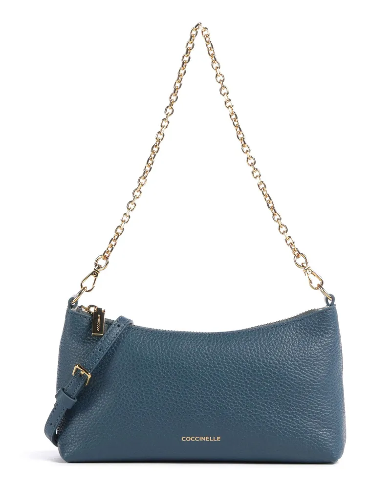 Coccinelle Schultertasche Aura in blau Blau