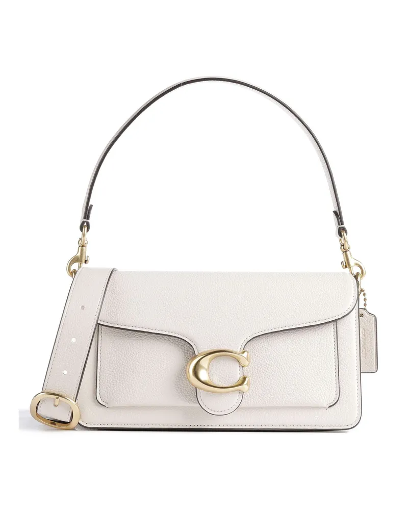 Coach Schultertasche Tabby 26 in elfenbein Beige