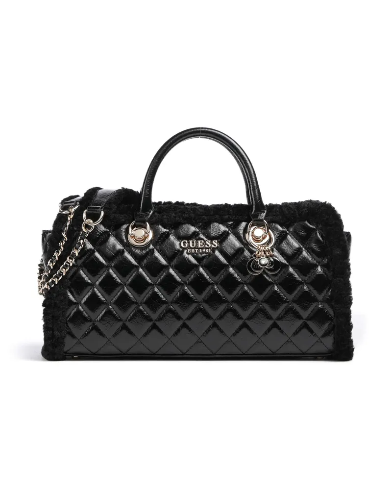 Guess Handtasche in schwarz Schwarz