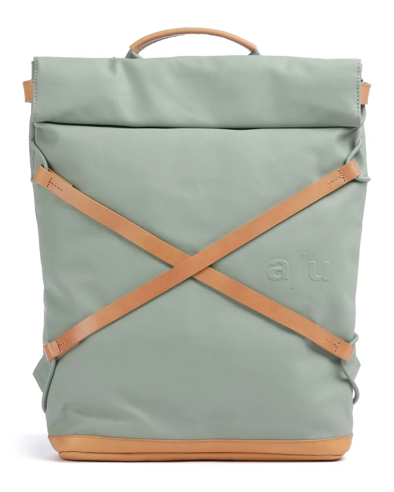 Aunts & Uncles Rolltop Rucksack Japan Yokohama in grün Grün