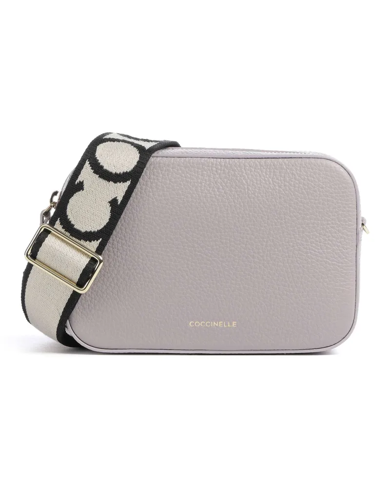 Coccinelle Umhängetasche Tebe in grau Grau