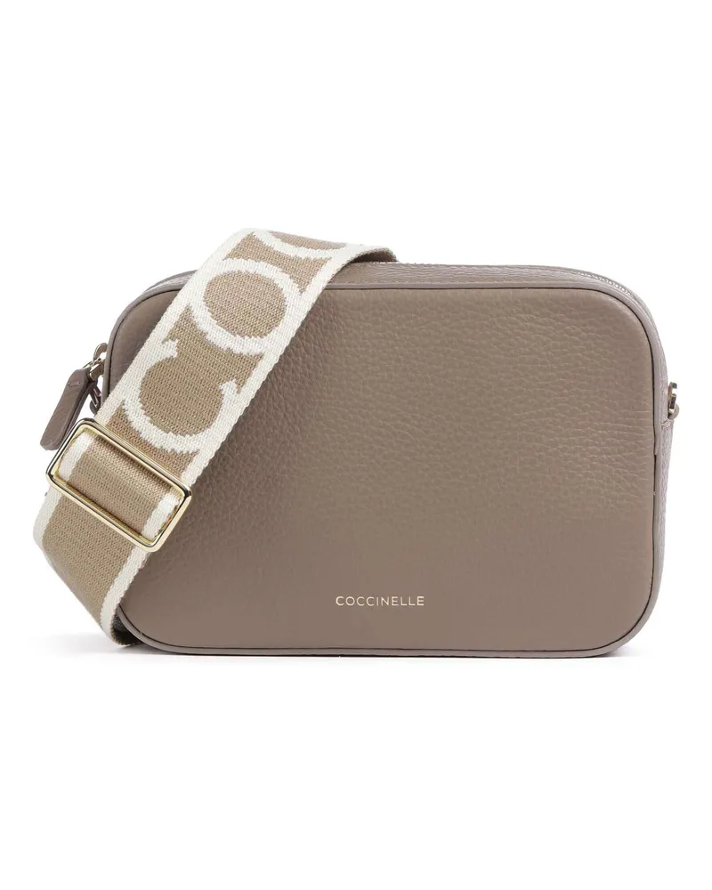 Coccinelle Umhängetasche Tebe in grau Grau